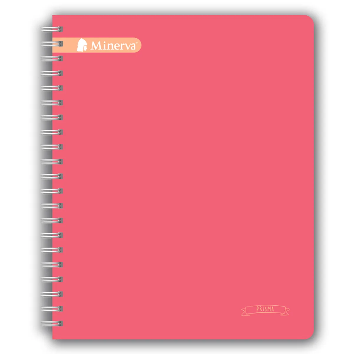 MINERVA - Cuaderno Anillado Cuadriculado Minerva Univ. 180 Hojas 6 Div. Prisma