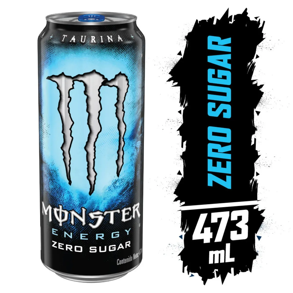 MONSTER - Bebida Energizante Monster Energy Zero Lata 473 mL