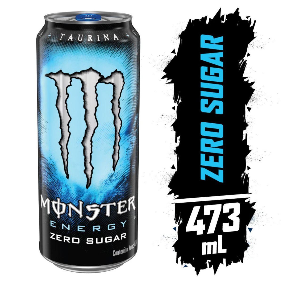 MONSTER - Bebida Energizante Monster Energy Zero Lata 473 mL