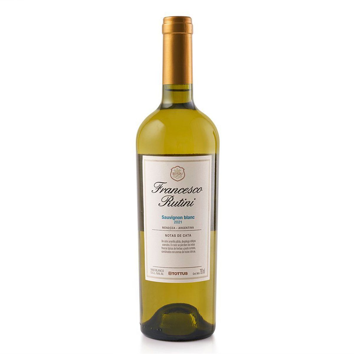 TOTTUS - Vino Blanco Rutini Reserva Sauvignon Tottus Botella 750 mL