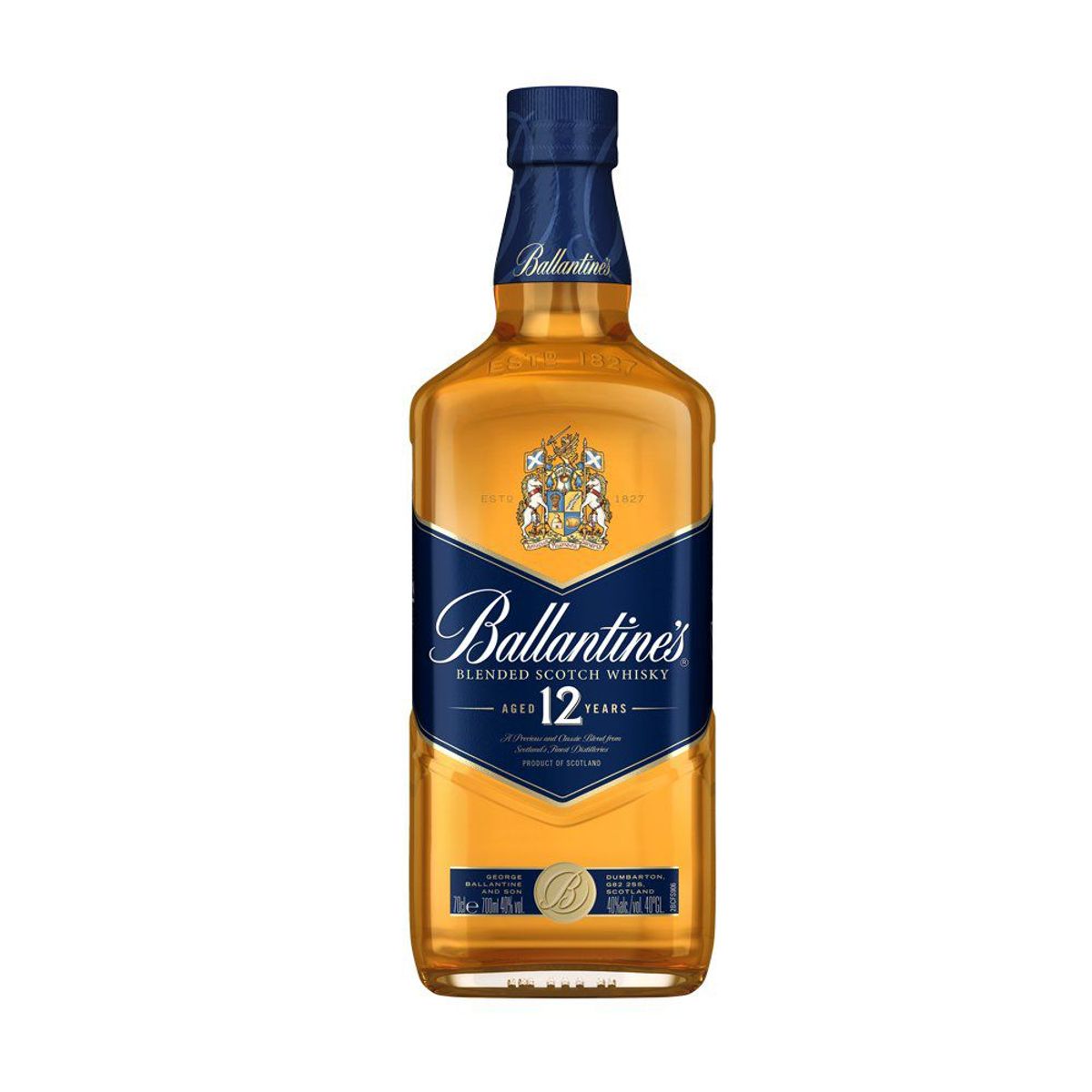BALLANTINES FINEST - Whisky Ballantines Finest 12 Años Botella 700 mL
