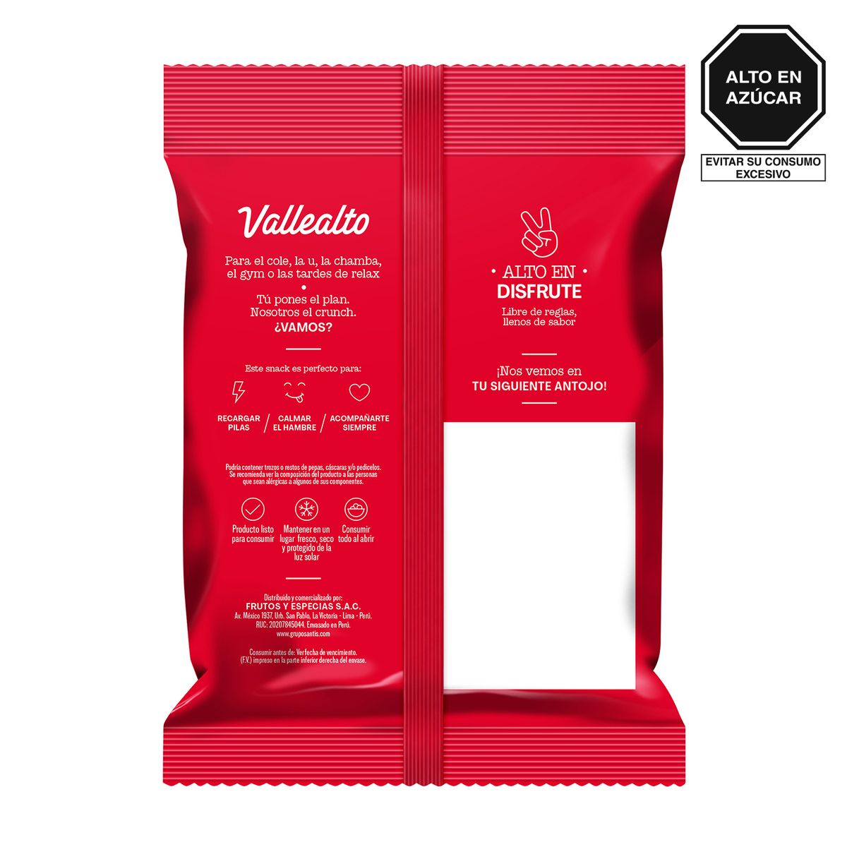 VALLEALTO - Pecana Caramel Vallealto Bolsa 100 g