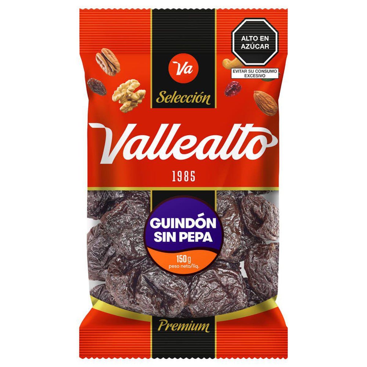 VALLEALTO - Guindón Sin Pepa Vallealto Bolsa 150 g