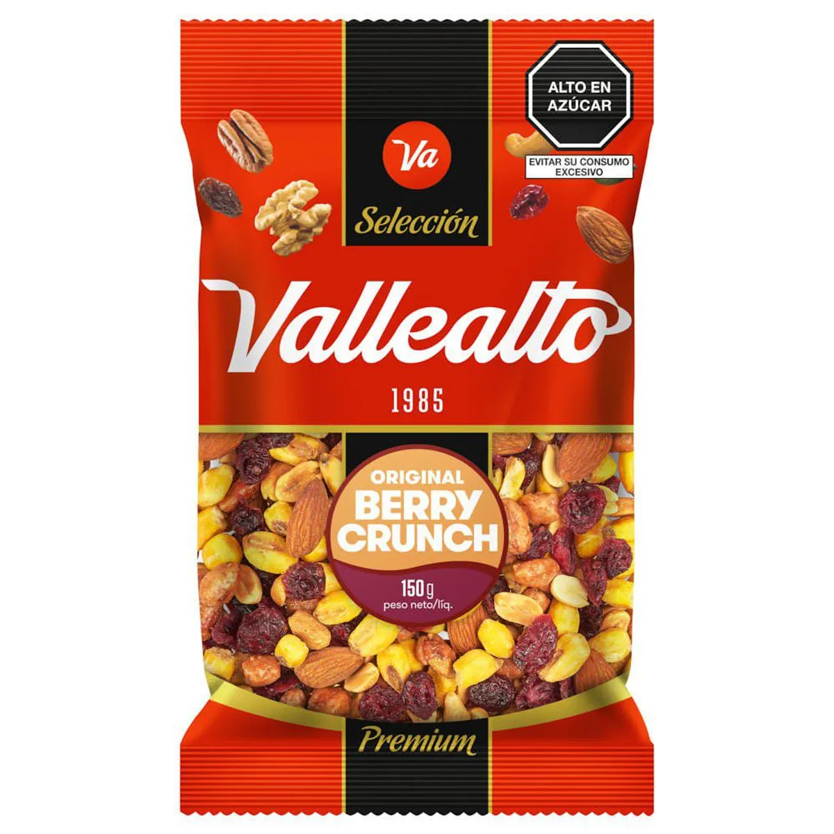 VALLEALTO - Mix Vallealto Berry Crunch Bolsa 150 g