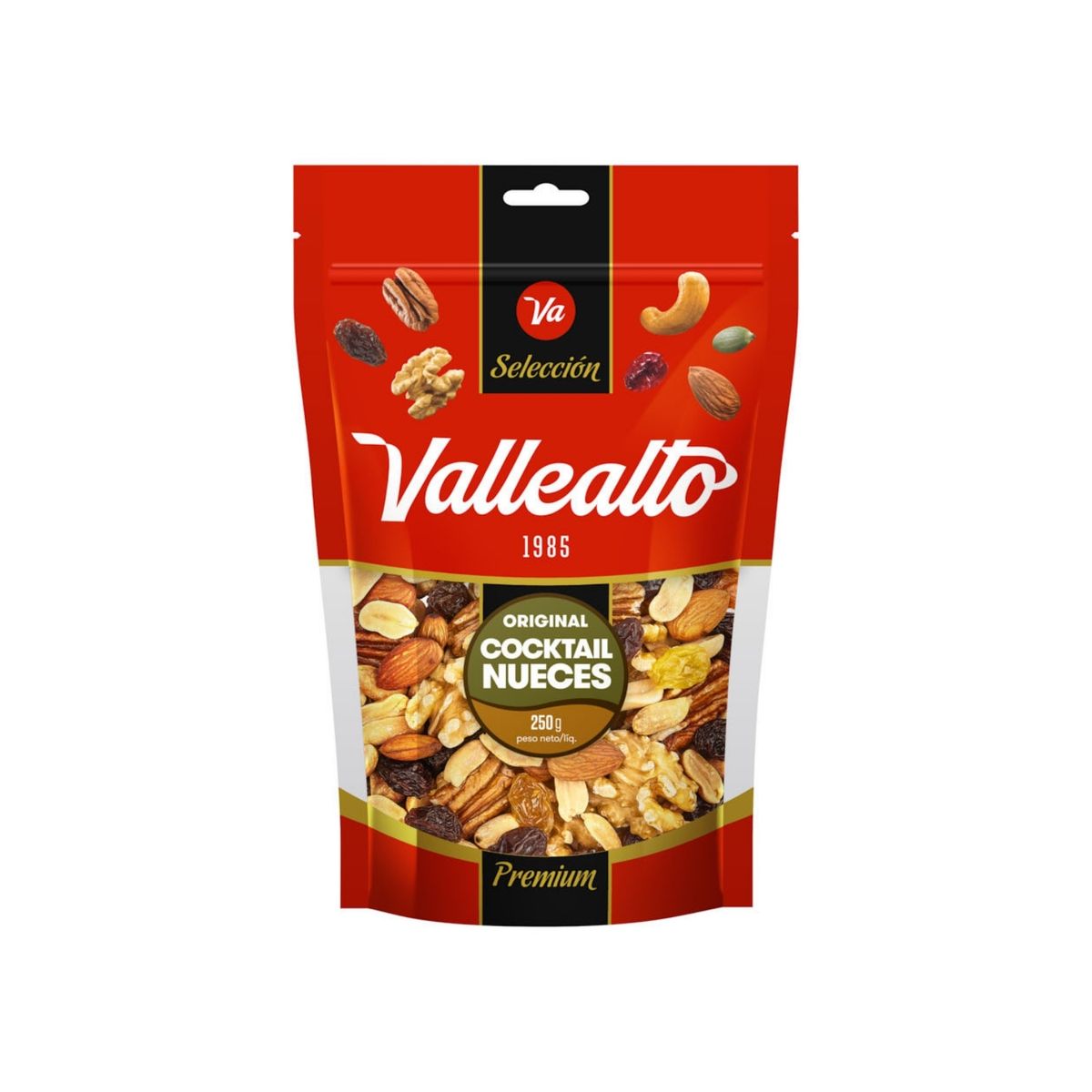 VALLEALTO - Cocktail de Nueces Vallealto Bolsa 250 g