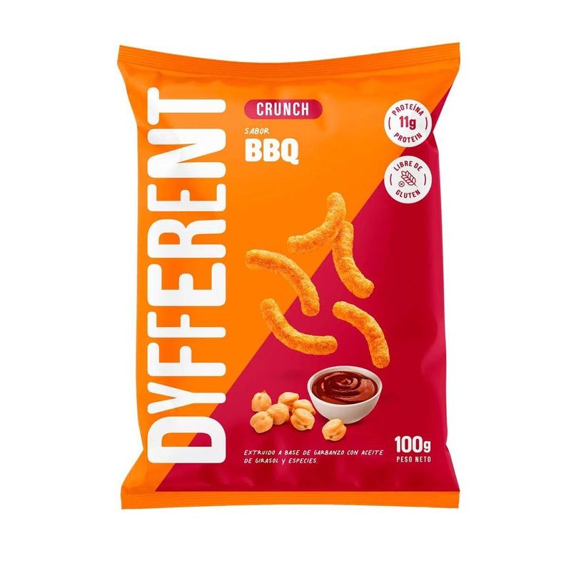 DYFFERENT - Crunch Garbanzo Dyfferent BBQ Bolsa 100 g