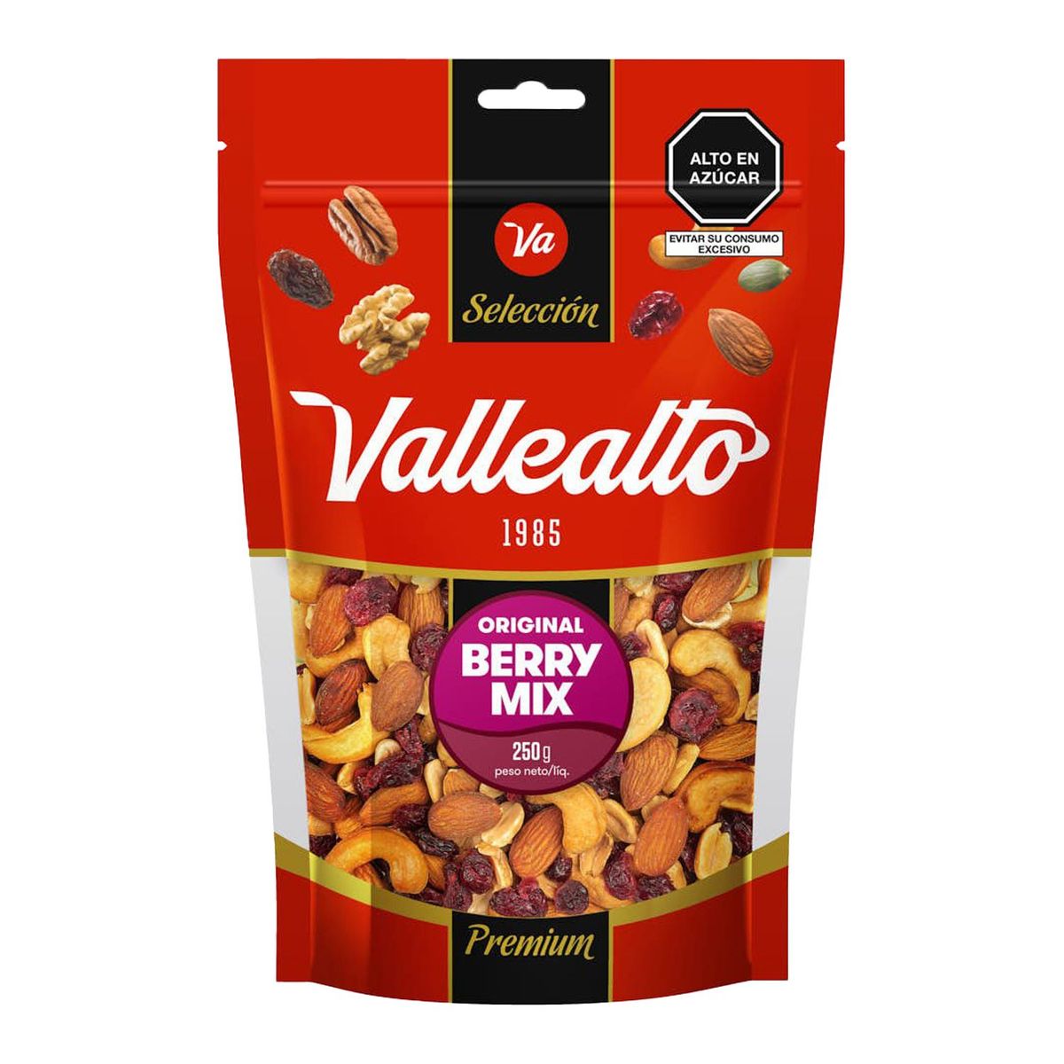 VALLEALTO - Berry Mix Vallealto Bolsa 250 g