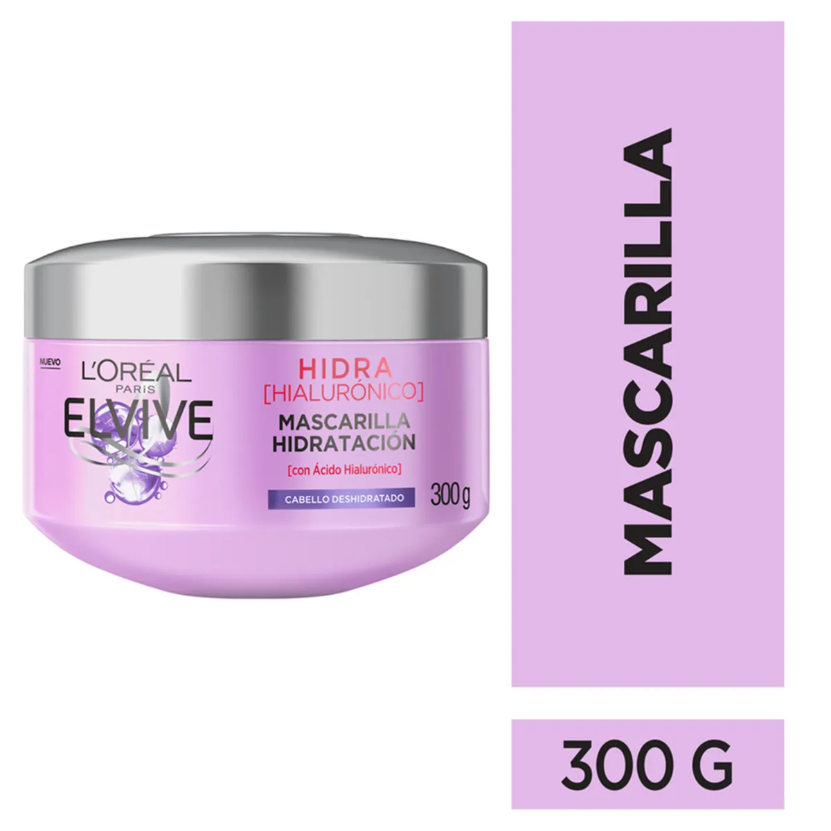 ELVIVE - Mascarilla Capilar Elvive Hidra Hialurónico Envase 300 g