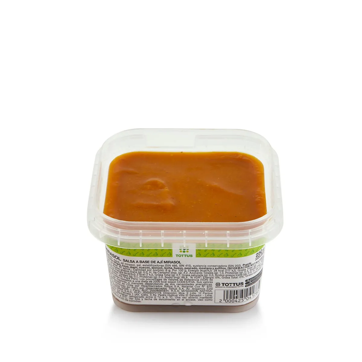 TOTTUS - Ají Mirasol Molido Tottus 250 Gr