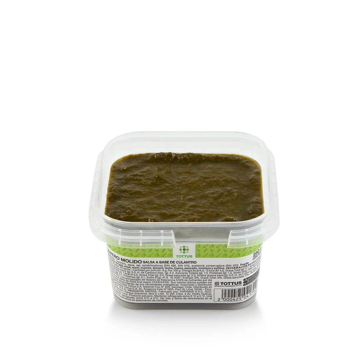 TOTTUS - Culantro Molido Tottus 250 Gr