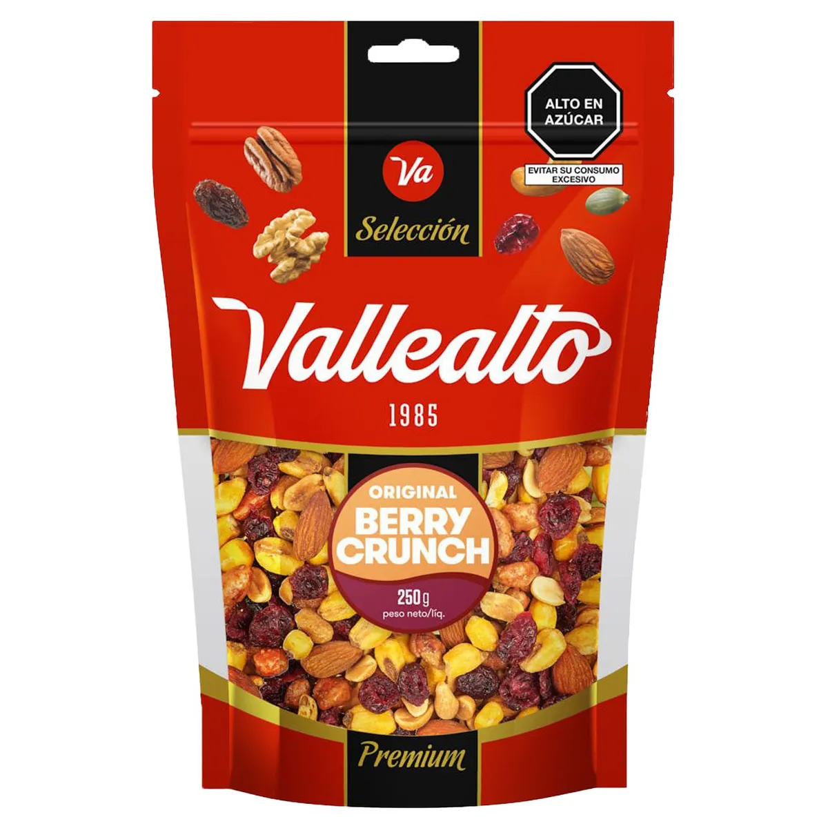 VALLEALTO - Berry Crunch Vallealto Envase 250 g