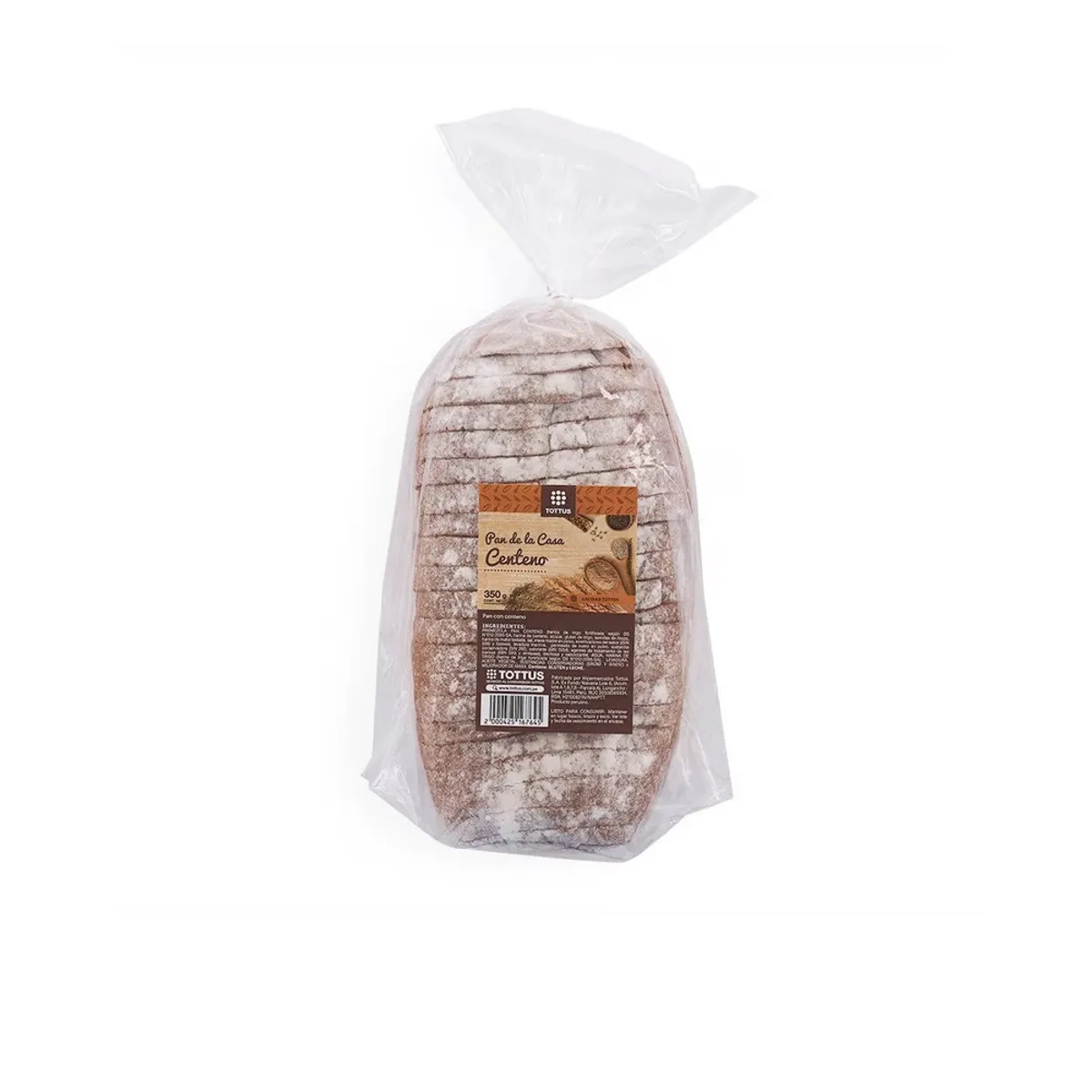 TOTTUS - Pan De La Casa Centeno Tottus