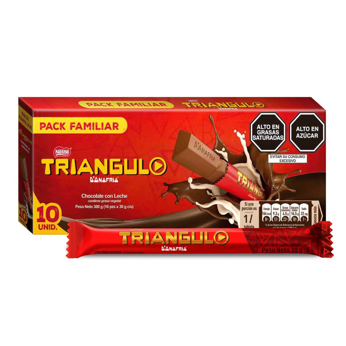 TRIANGULO - Chocolate Triángulo con Leche 30g