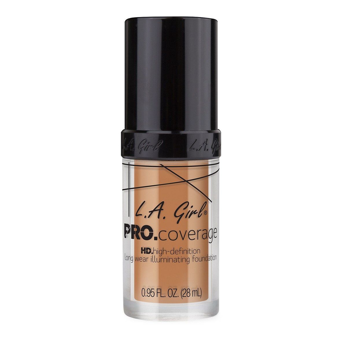 LA GIRL - Base de Maquillaje L.A. Girl Pro Coverage Tono Warm Beige Envase 28 mL