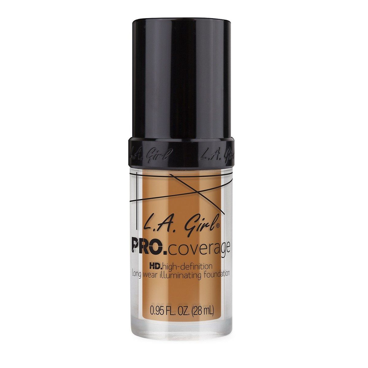 LA GIRL - Base de Maquillaje L.A. Girl Pro Coverage Tono Soft Honey Envase 28 mL
