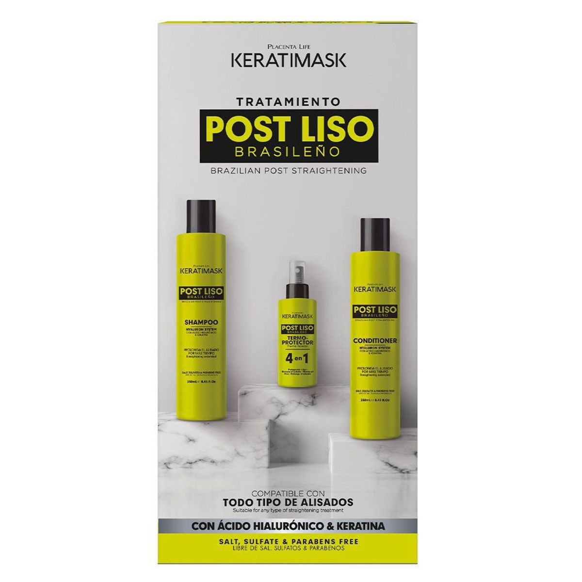 KERATIMASK - Kit Post Alisado Brasileño Kativa Keratimask