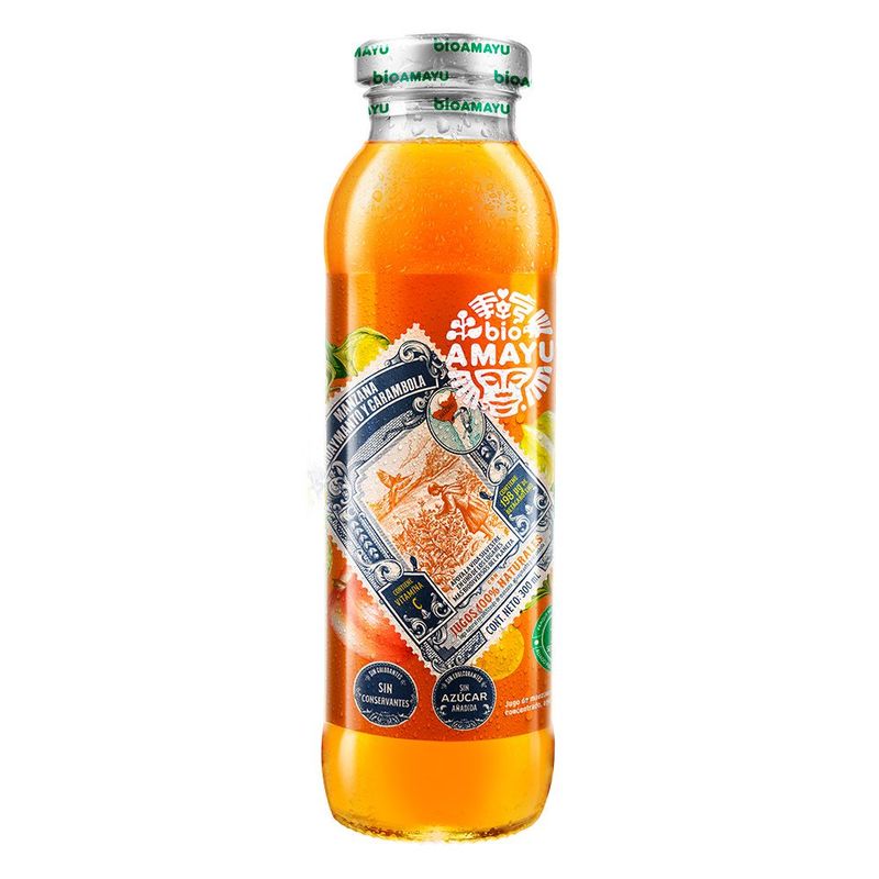 BIO AMAYU - Jugo Bio Amayu Aguaymanto X 300Ml