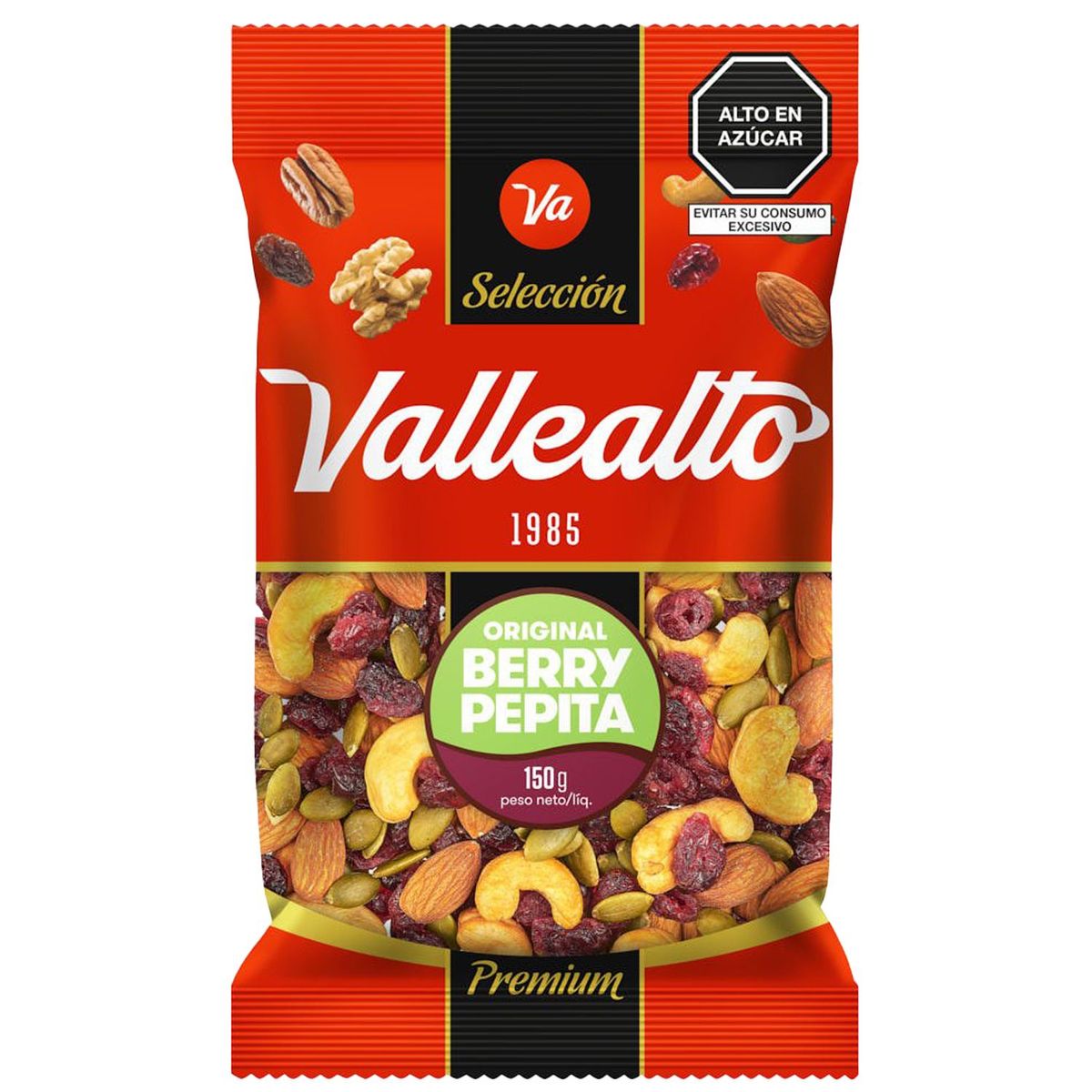 VALLEALTO - Mix Valle Alto Berry Pepita Bolsa 150 g
