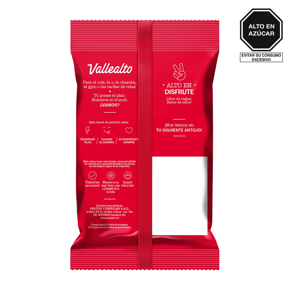 VALLEALTO - Mix Valle Alto Berry Pepita Bolsa 150 g