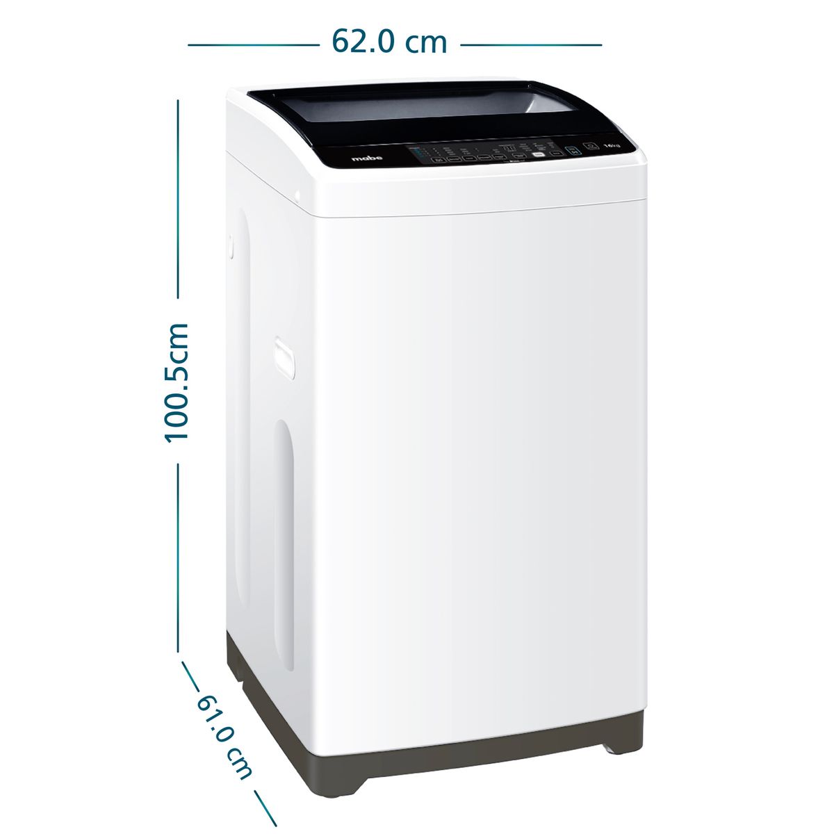 MABE - Lavadora Mabe LMAP6110WBBB0 Automática 16Kg Blanco