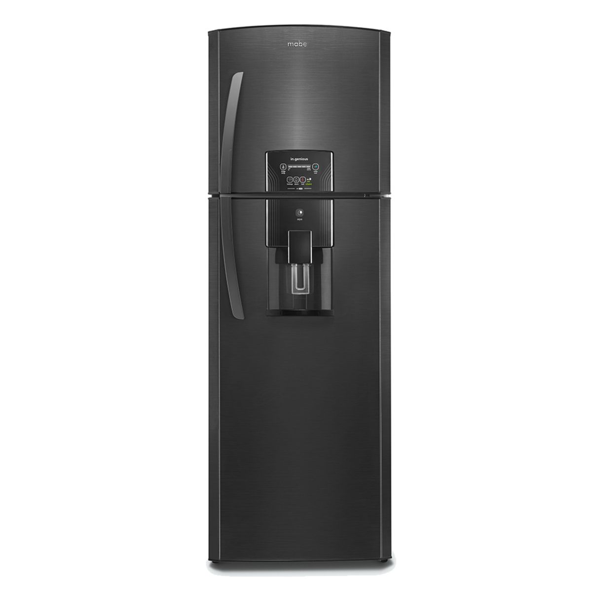 MABE - Refrigeradora No Frost 292 lts Black Steel Mabe RMA310FZPC