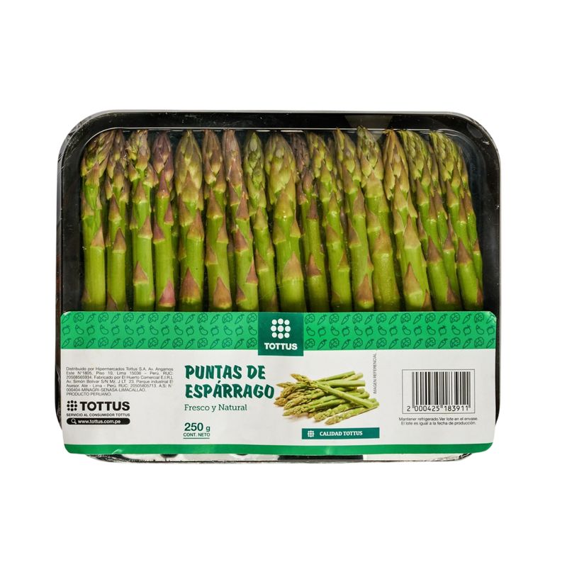 TOTTUS VERDURAS - Puntas De Esparrago Tottus