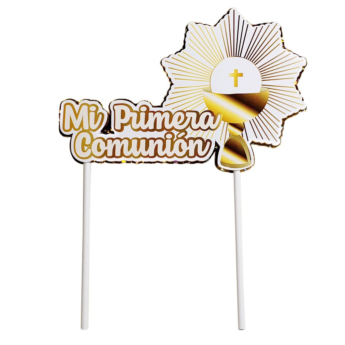 RABITO DE PAPEL - Topper Primera Comunion