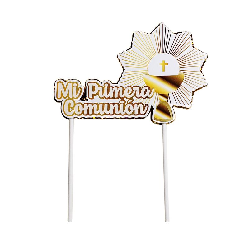 RABITO DE PAPEL - Topper Primera Comunion
