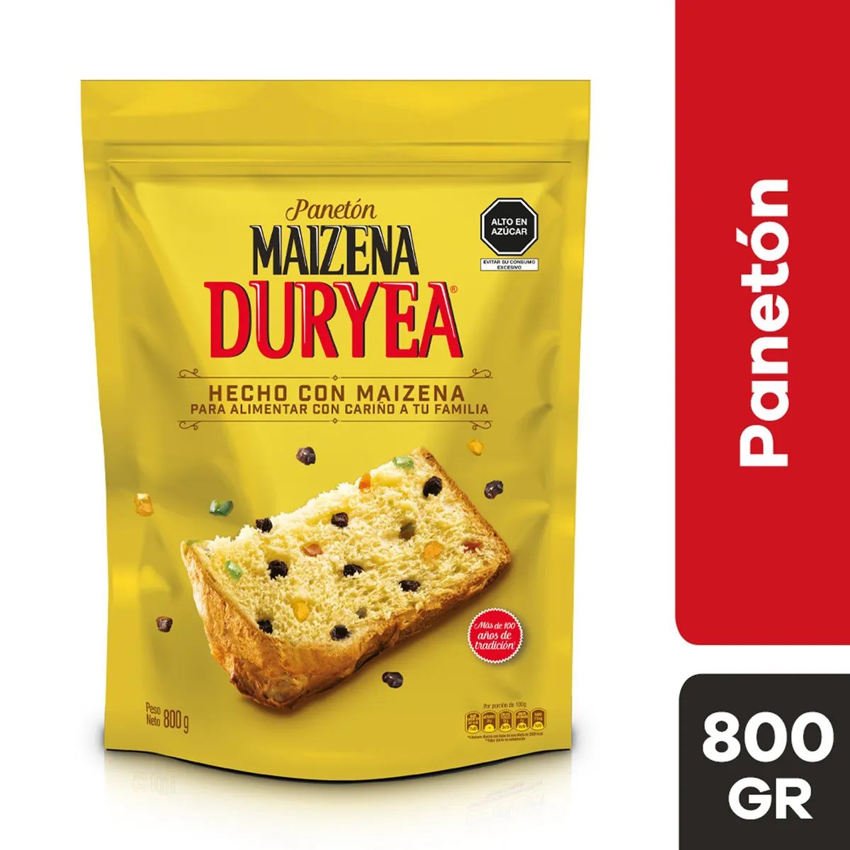 DURYEA - Panetón Maizena Duryea En Bolsa 800 g