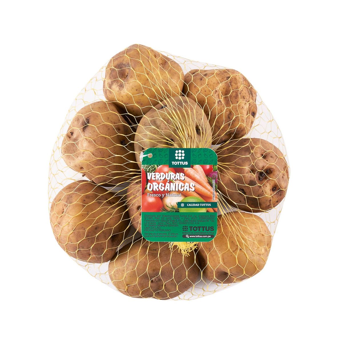 TOTTUS - Papa Amarilla Orgánica Tottus