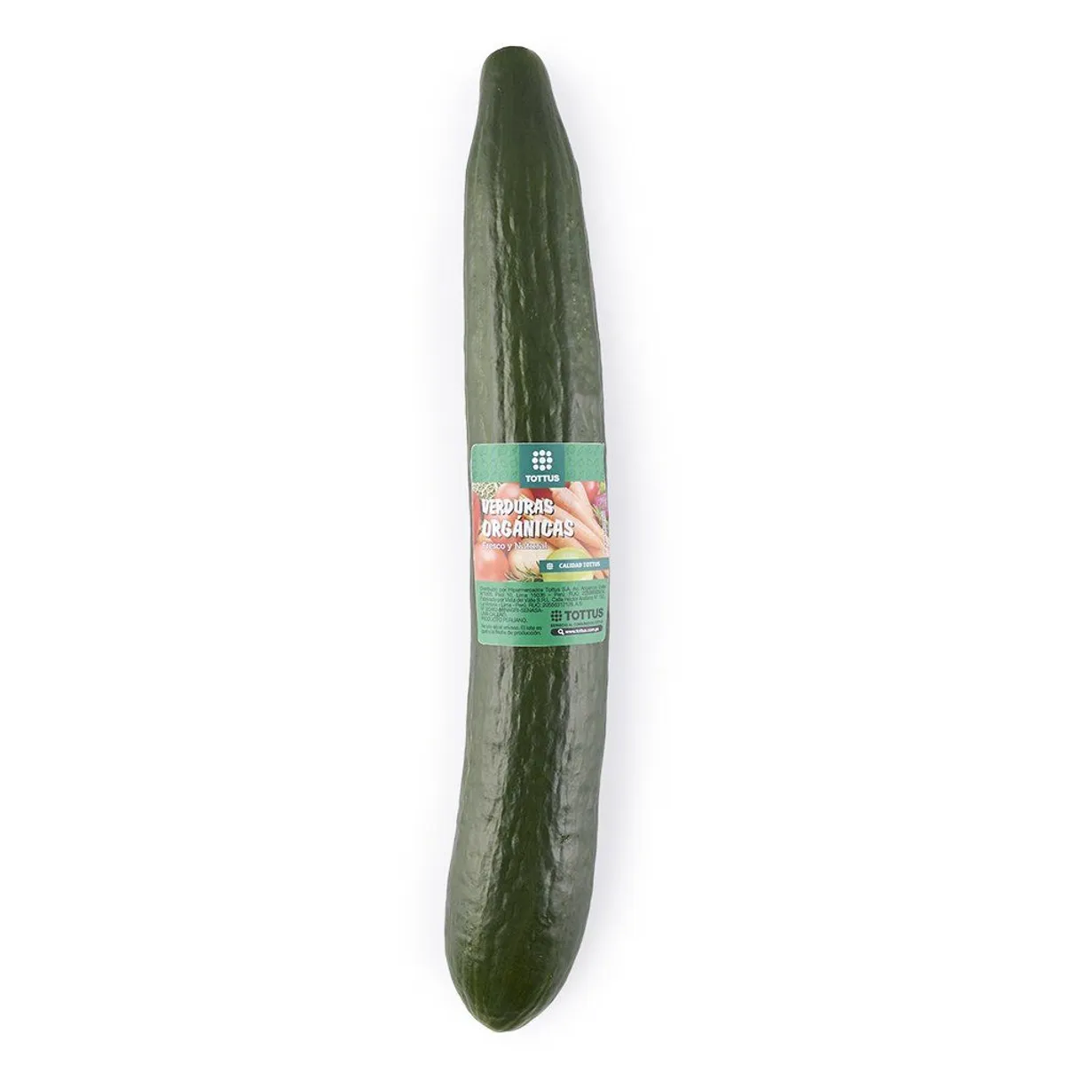 TOTTUS VERDURAS - Pepinillo Holandes Orgánico Tottus