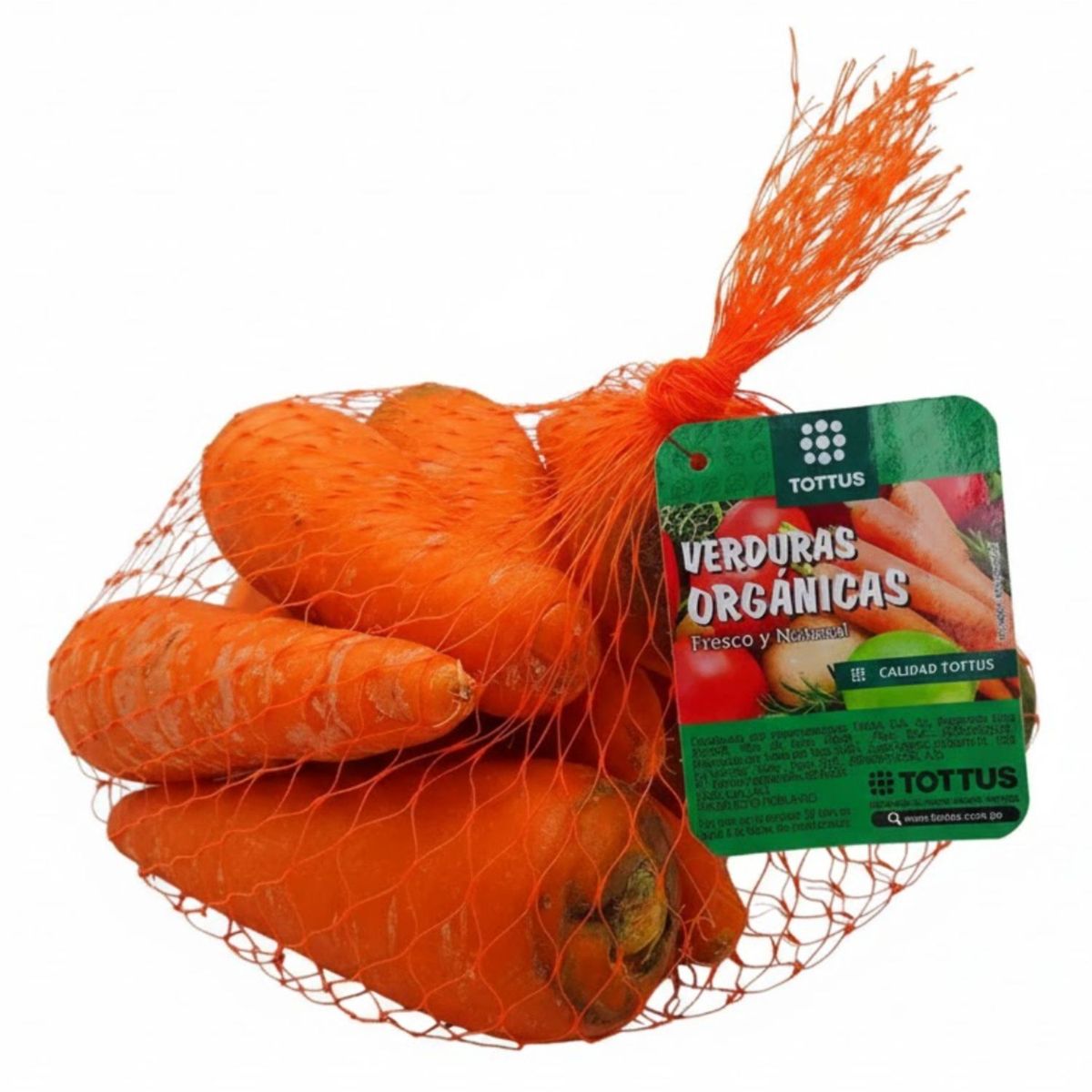 TOTTUS VERDURAS - Zanahoria Orgánica Tottus