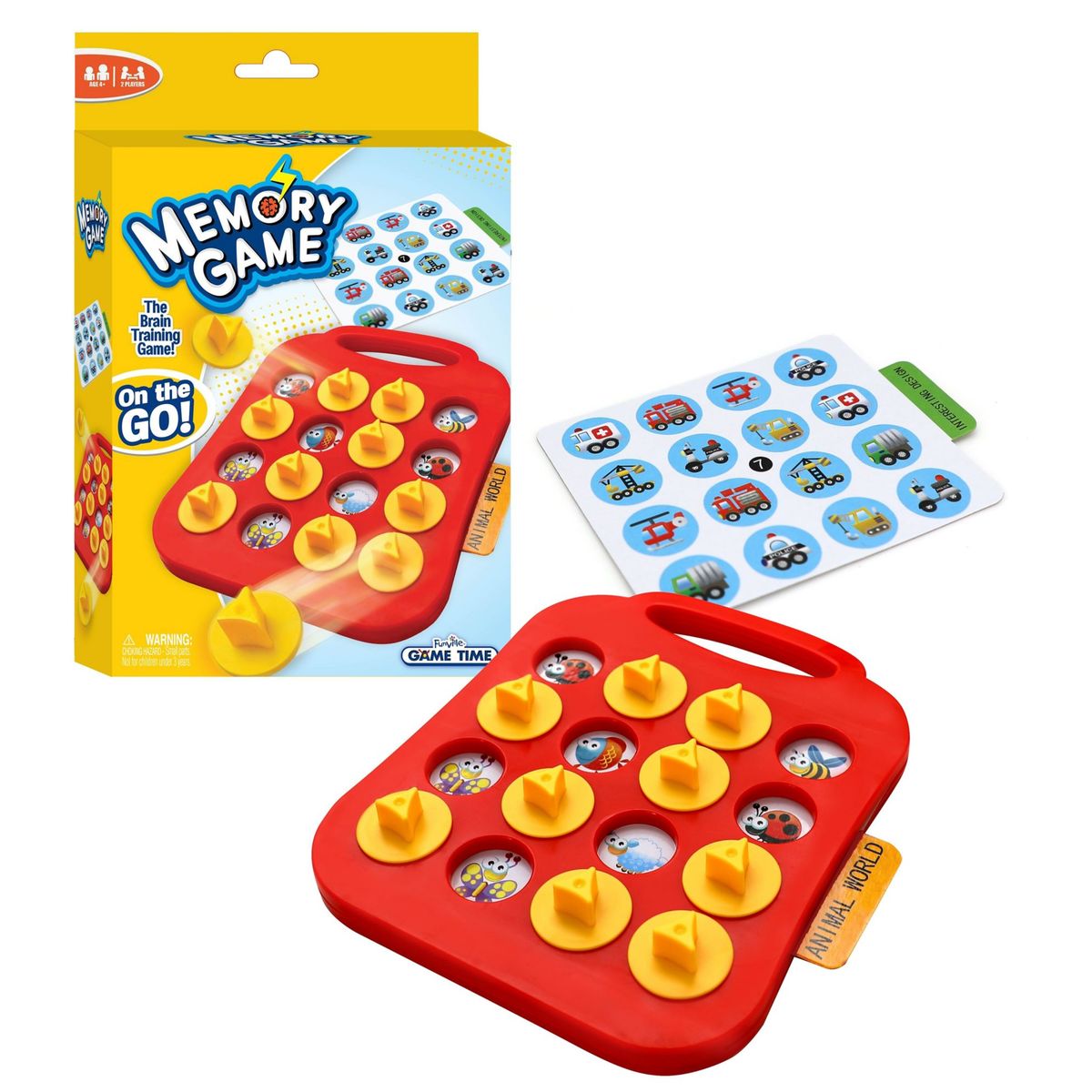 FUNVILLE - Juego de Mesa Travel Memorice