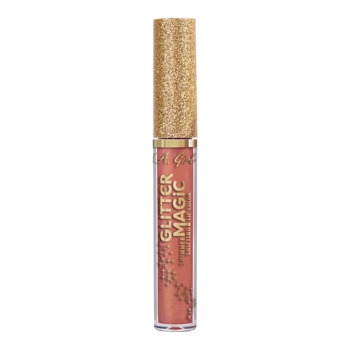 LA GIRL - Labial L.A. Girl Glitter Magic Tono Champagne Fizz Envase 3 mL