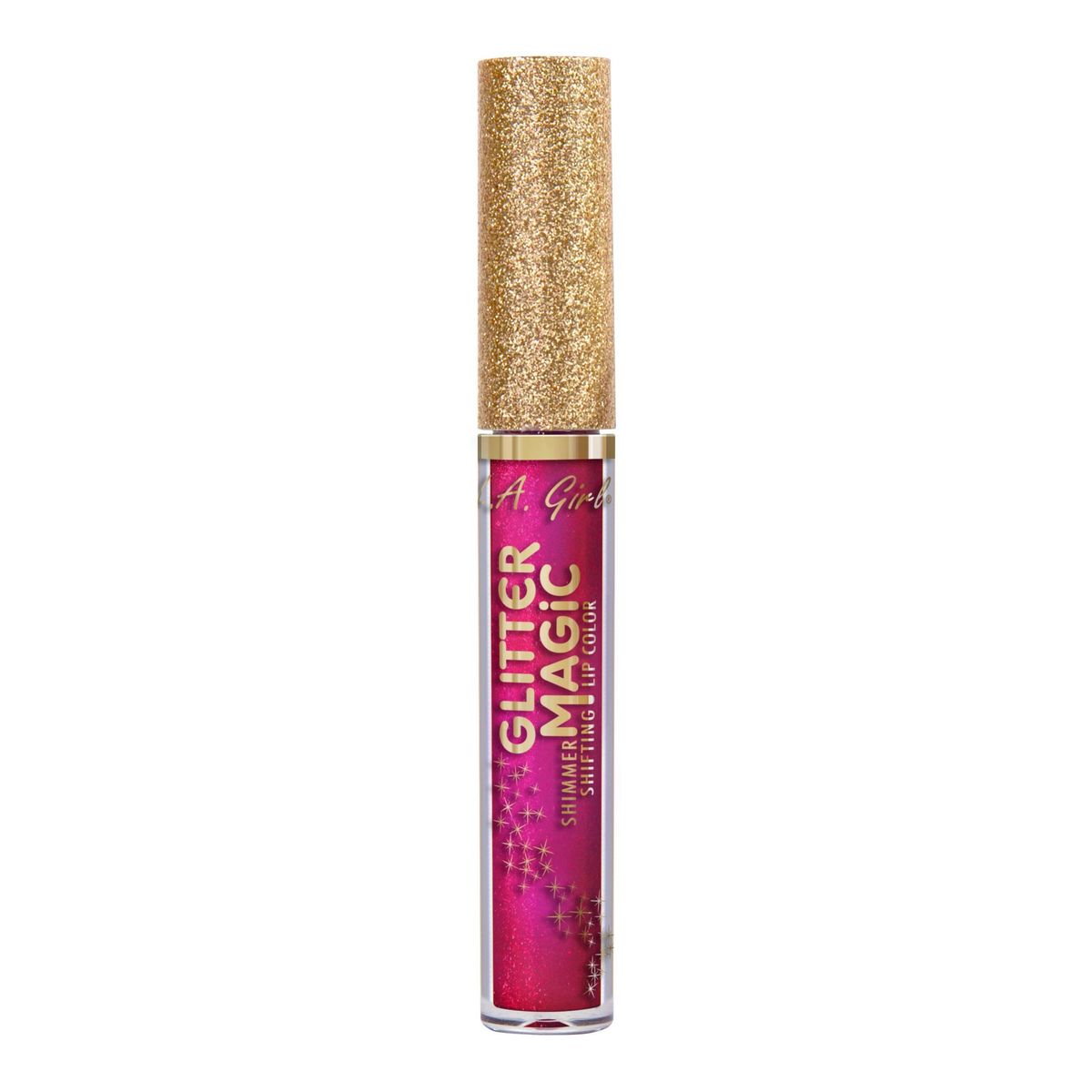 LA GIRL - Labial L.A. Girl Glitter Magic Tono Ravishing Envase 3 mL