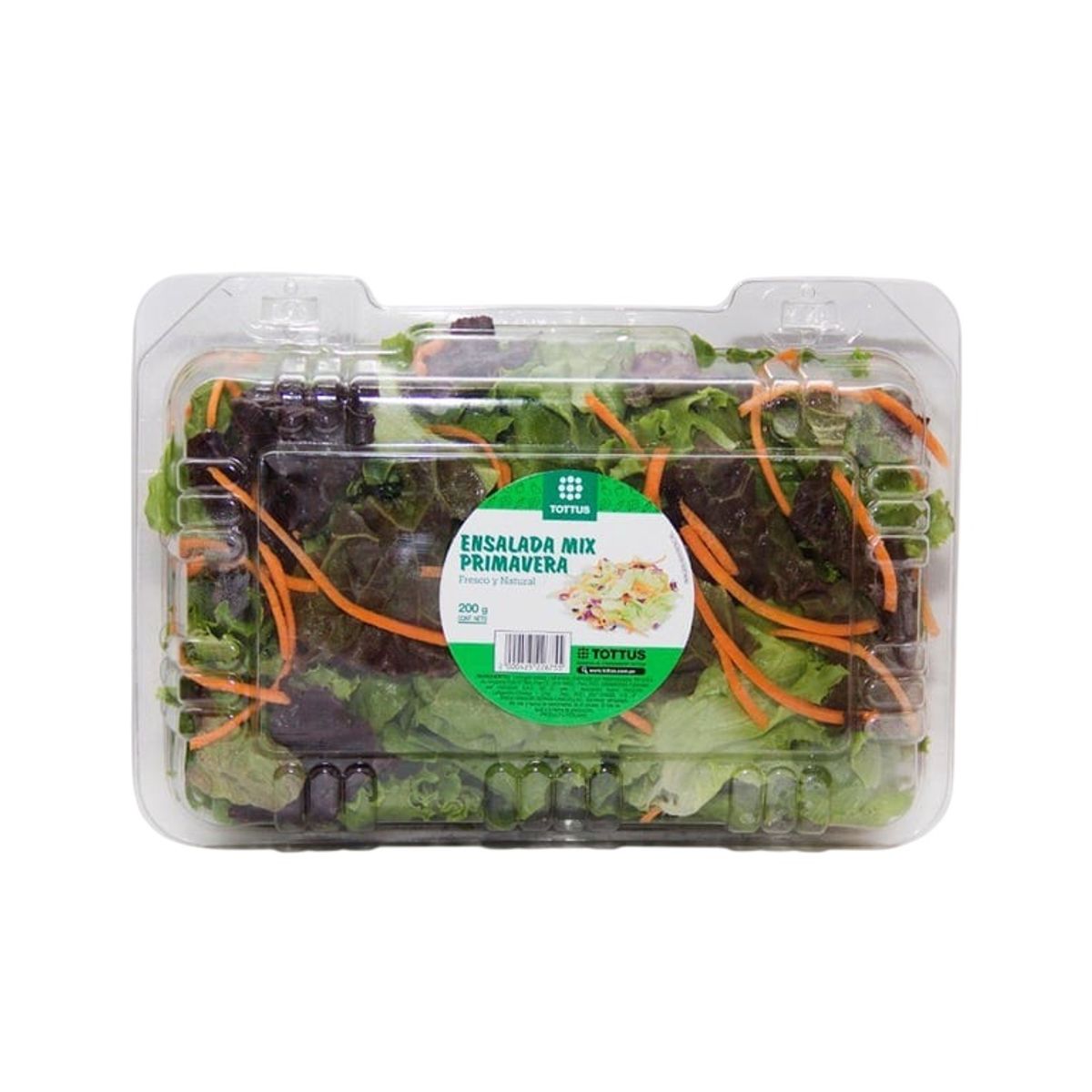 TOTTUS - Ensalada Mix Primavera Tottus Empaque 200 g