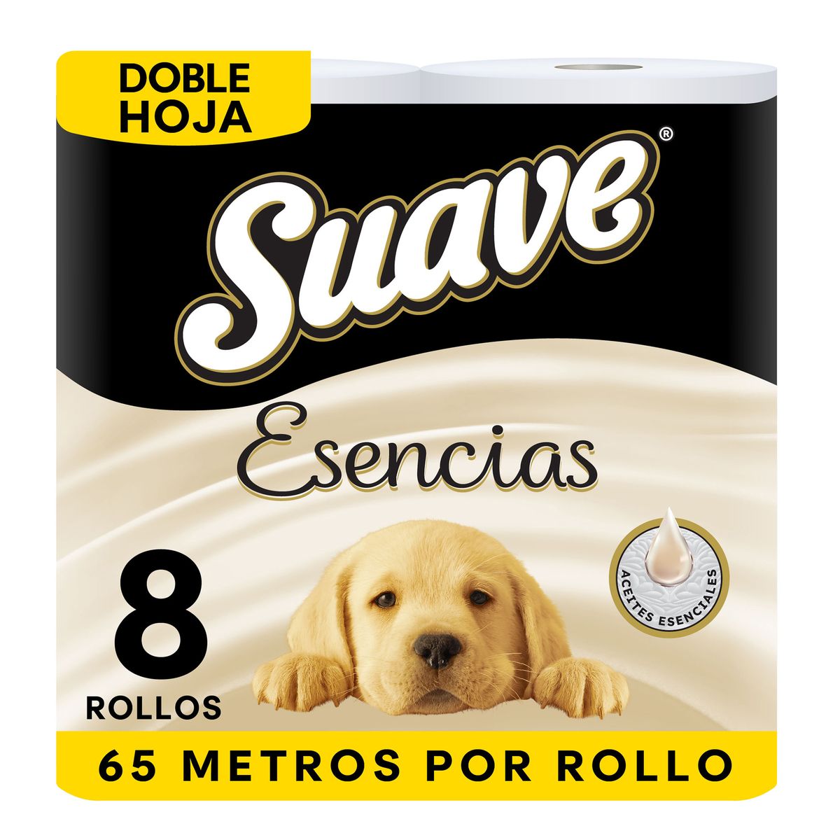 SUAVE - Papel Higiénico Suave Esencias Elegance Empaque 8 Und