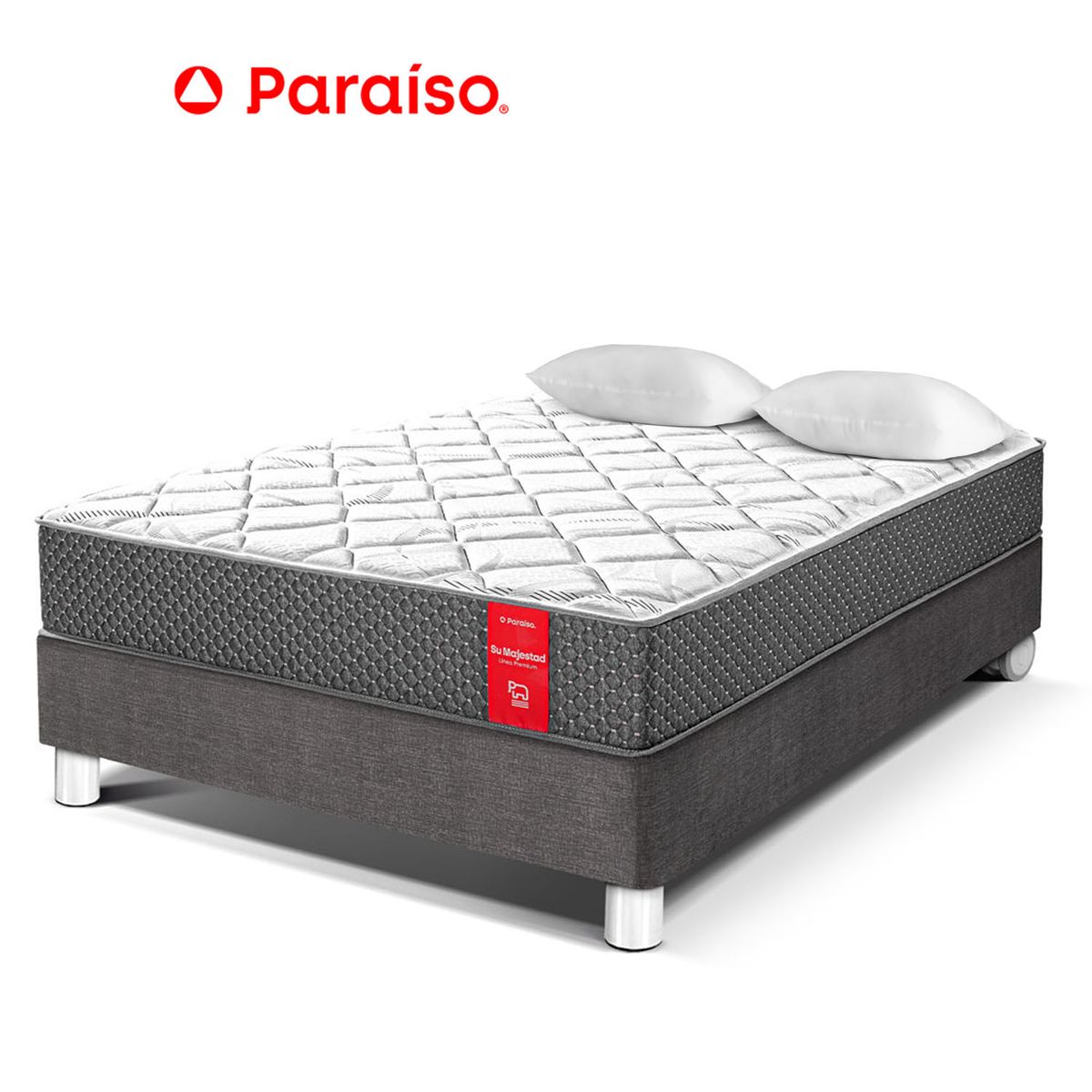 PARAISO - Cama Su Majestad De Lujo 2 Plz Acero