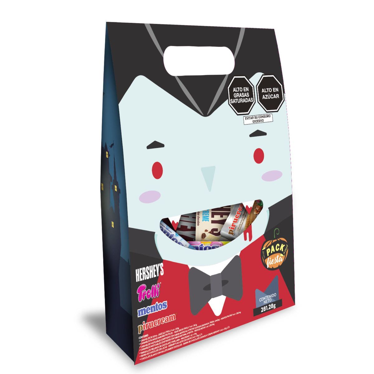 HERSHEYS - PACK FIESTA HERSH MENTOS TROLLI PIRUCRE 281.28G
