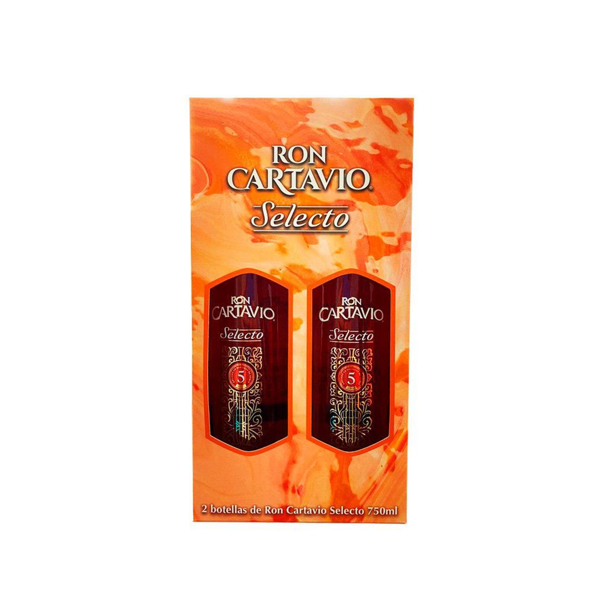 CARTAVIO - Ron Cartavio Selecto Pack 2 Botellas 750 mL