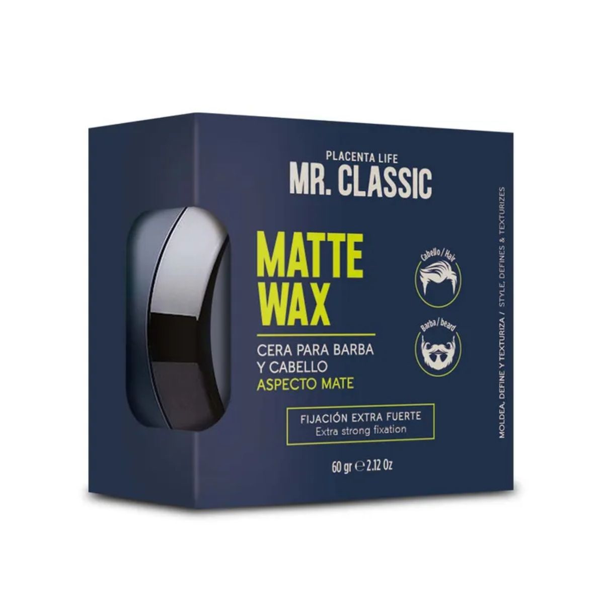 MR CLASSIC - Cera Capilar en Gel Mr Classic Mate Envase 60 g
