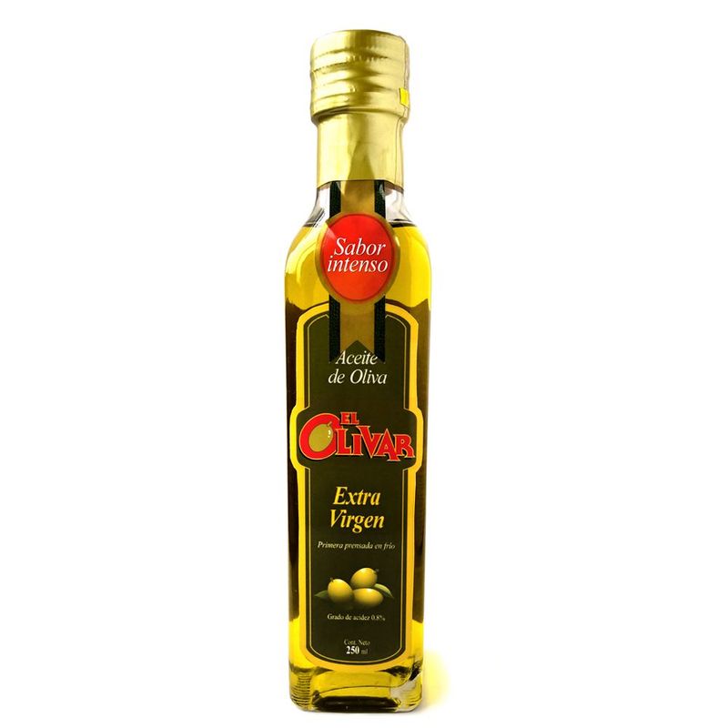 EL OLIVAR - Aceite de Oliva El Olivar Extra Virgen Sabor Intenso Envase 250 mL