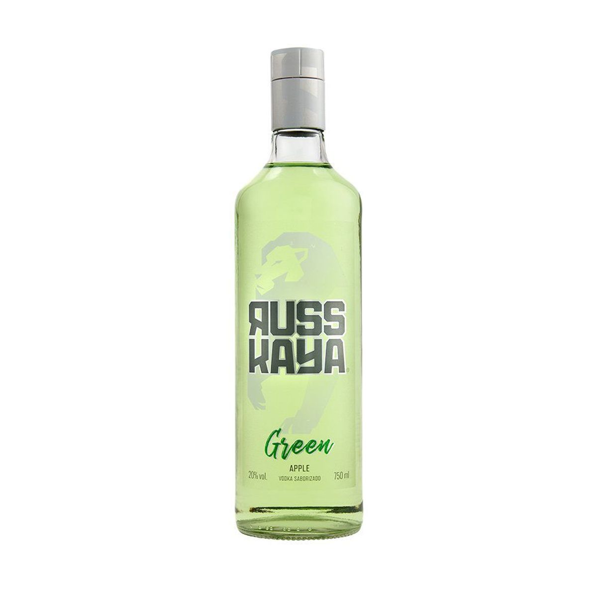 RUSSKAYA - Vodka Geen Apple Botella 750 mL