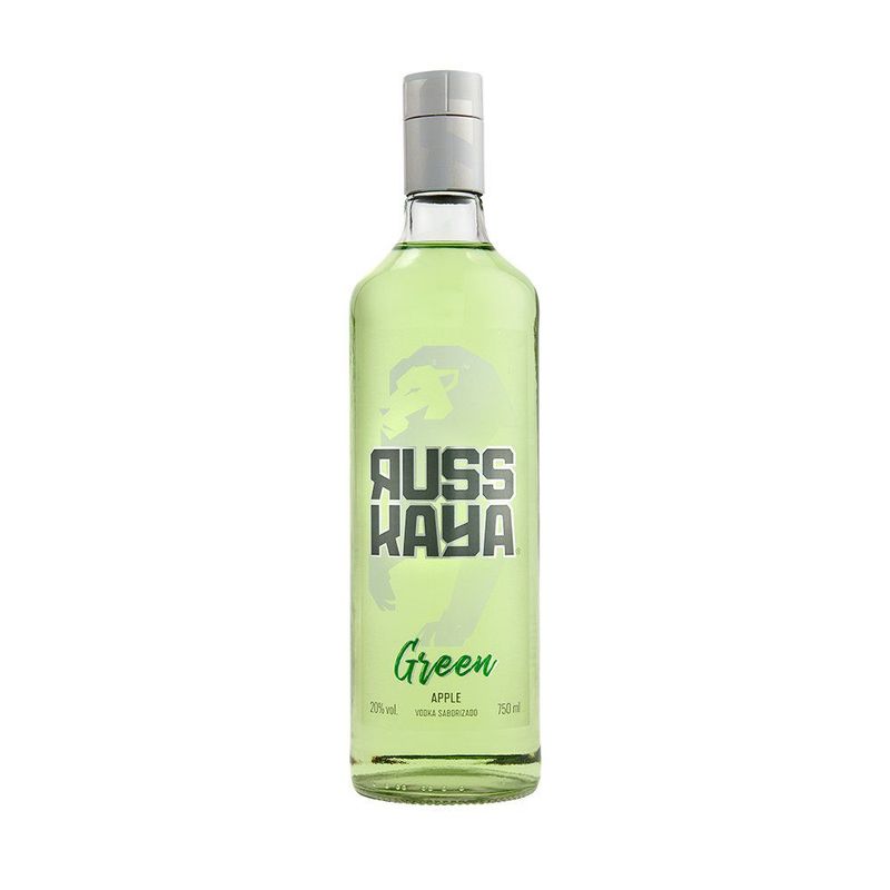 RUSSKAYA - Vodka Russkaya Green Apple Botella 750 mL