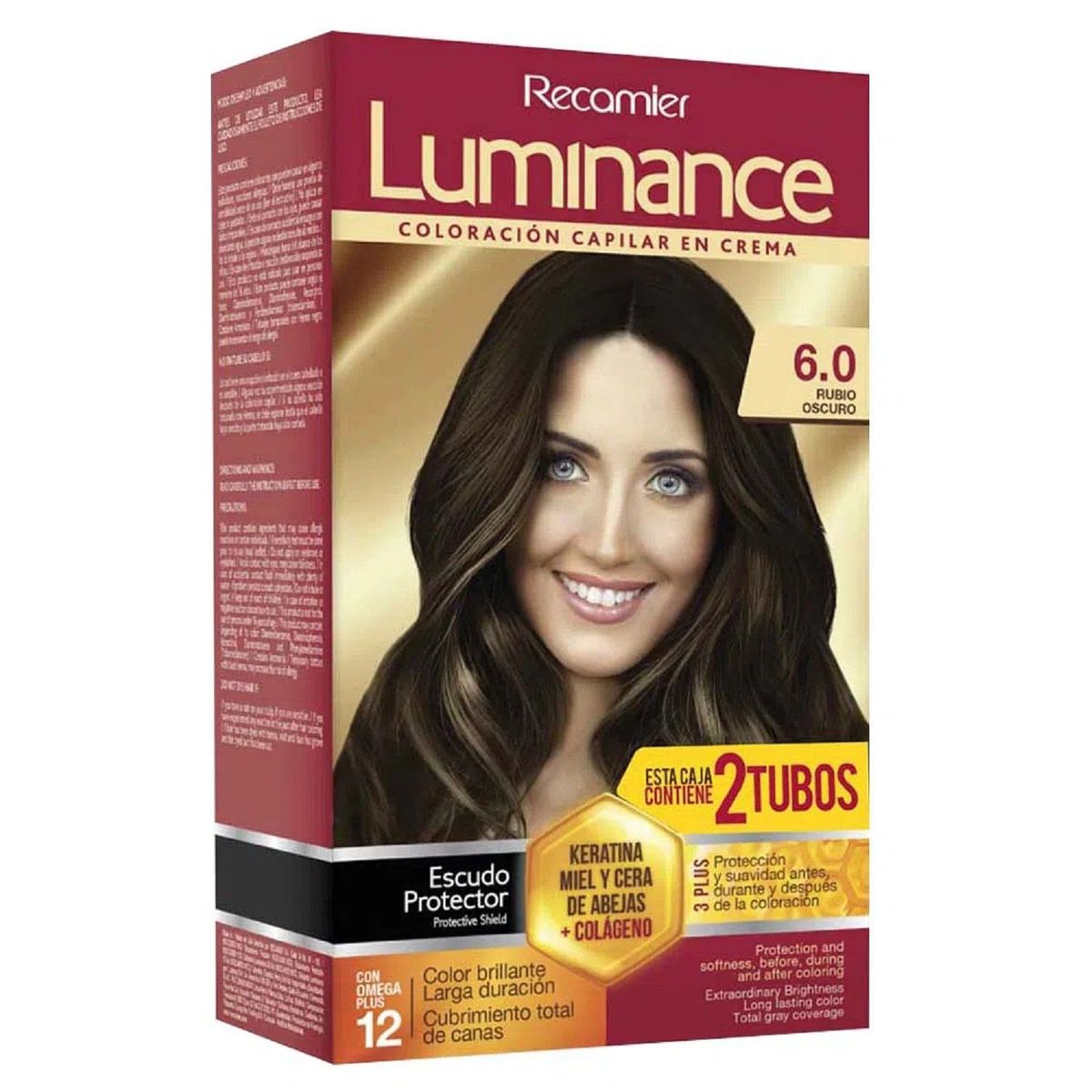 LUMINANCE - Tinte Luminance Doble Tubo Tono 6.0 Rubio Oscuro