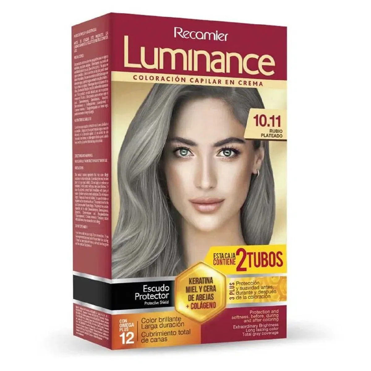 LUMINANCE - Tinte Luminance Doble Tubo Tono 10.11 Rubio Plateado