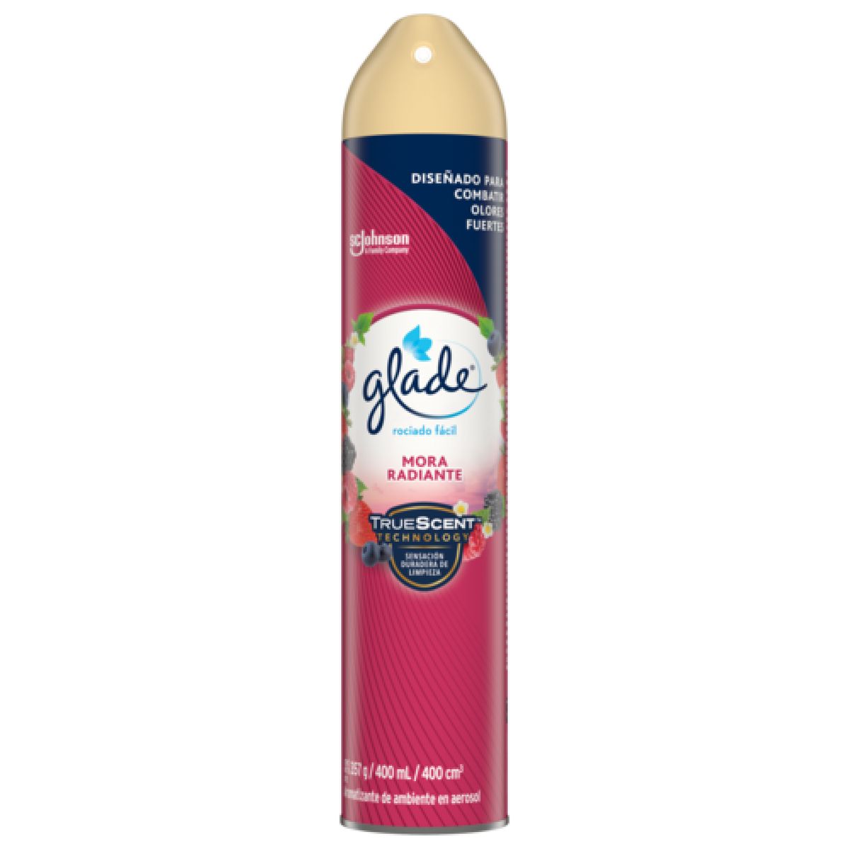 GLADE - Ambientador en Aerosol Glade Mora Radiante Envase 400 mL