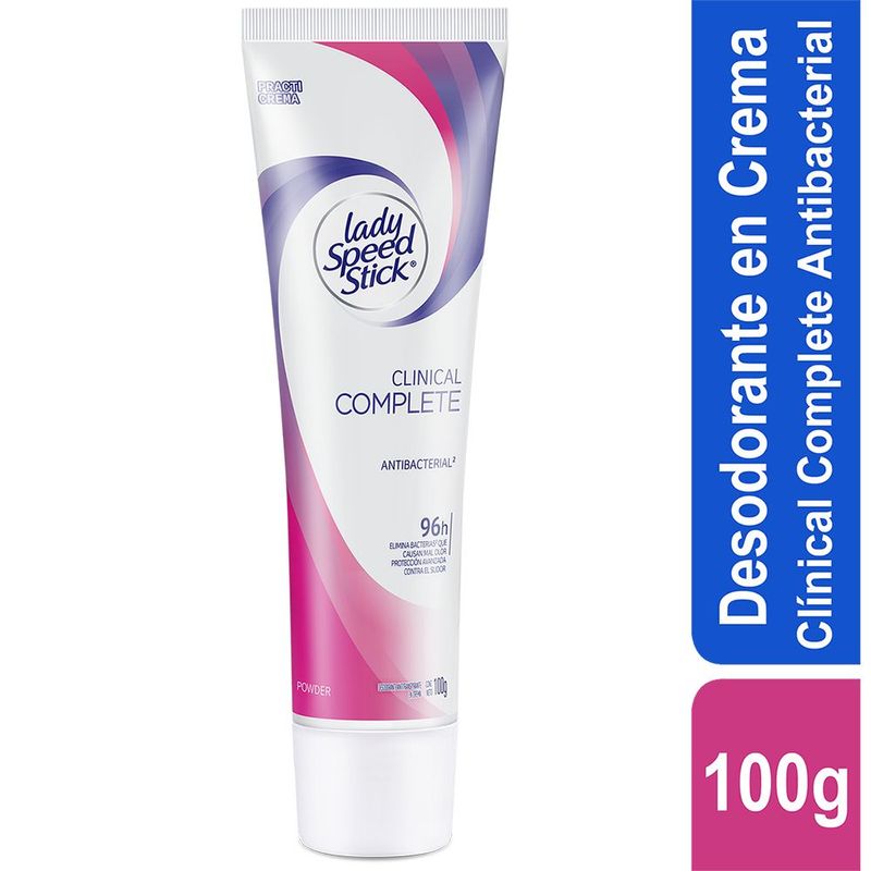 LADY SPEED STICK - Desodorante Tubo Lady Speed Stick Clinical 100g