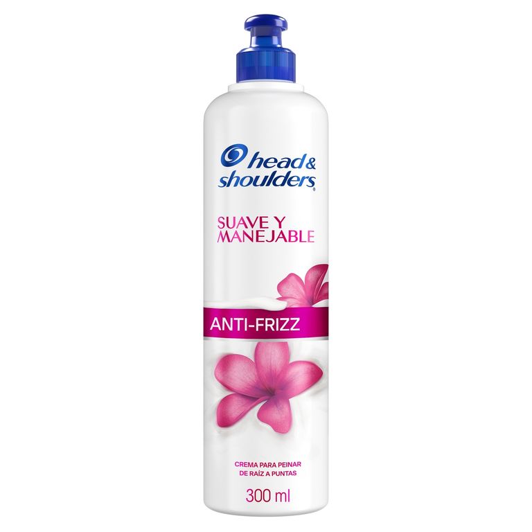 Crema para Peinar Head & Shoulders Suave y Manejable Rizos Envase 300 ...