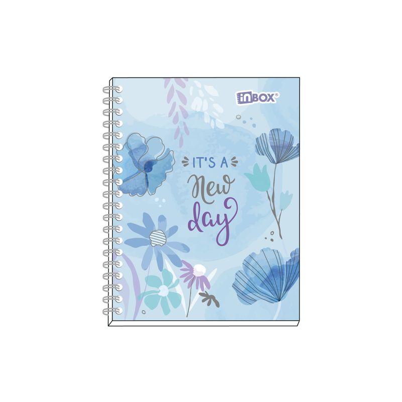 INBOX - Cuaderno Espiral Andes Cuadriculado Tapa Dura A5 180 Hojas